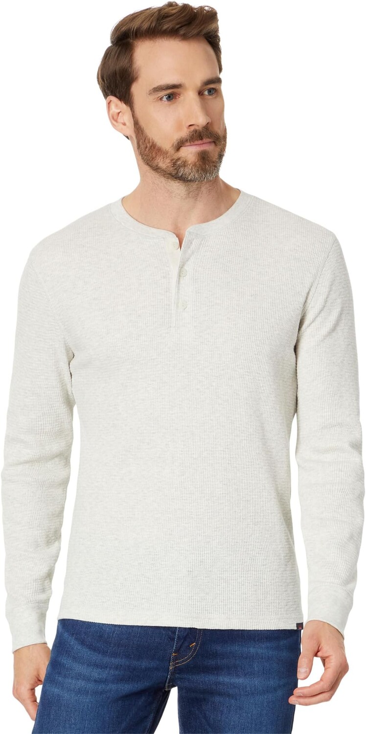 

Рубашка на пуговицах Thermal Surplus Faherty, цвет Light Dove Heather