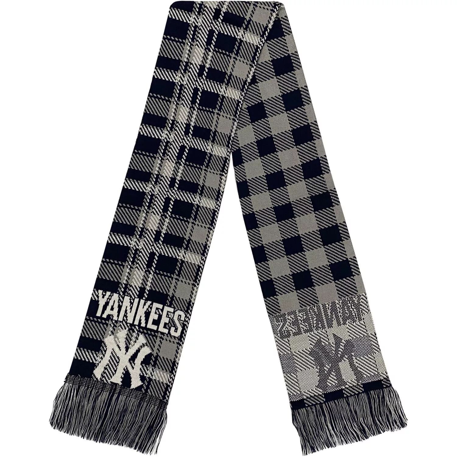 

FOCO New York Yankees Клетчатый шарф с цветными блоками