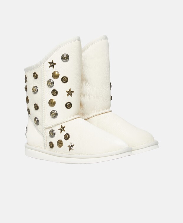 

Телячьи сапоги Australia Luxe Collective, экрю