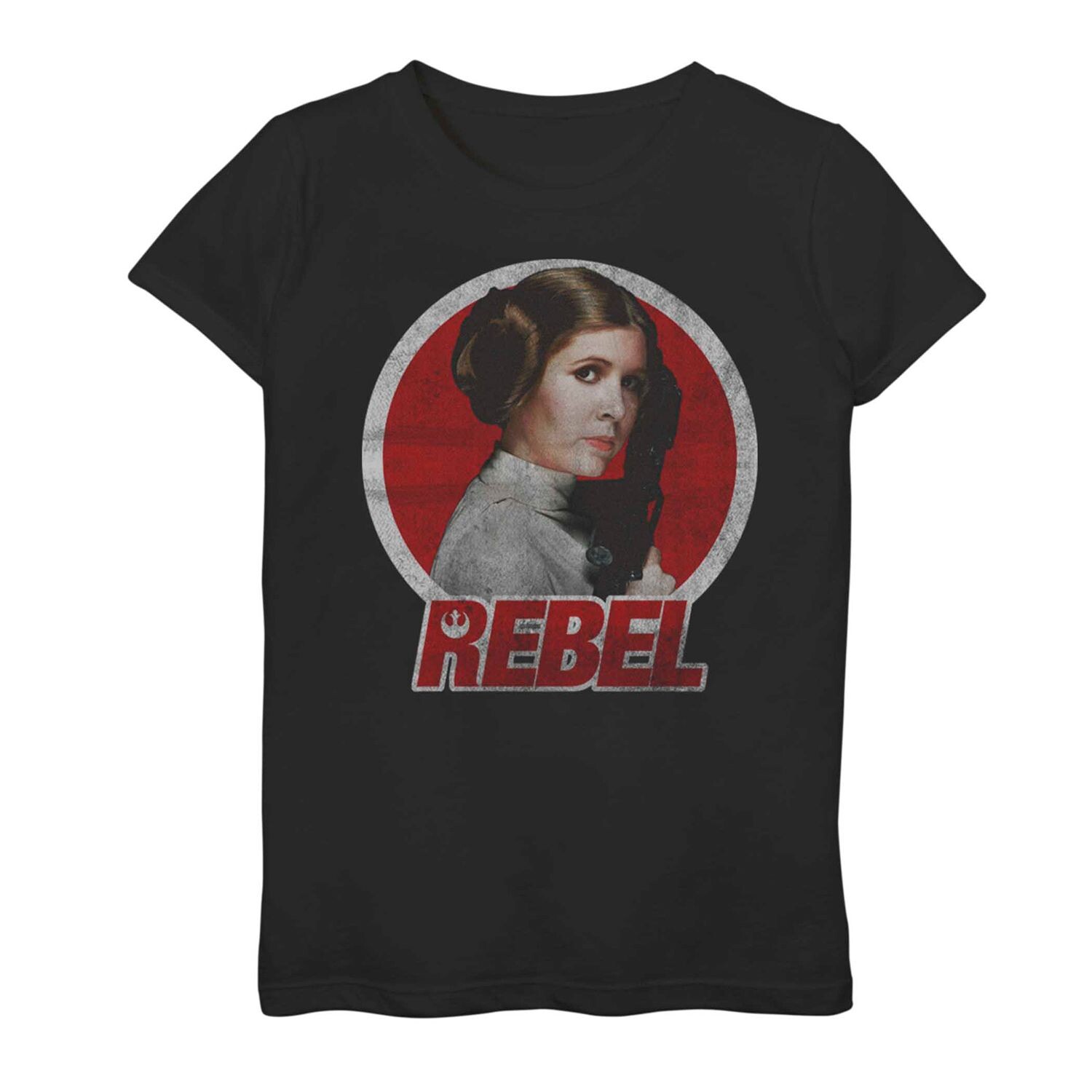 

Футболка с рисунком Leia Rebel Circle для девочек 7–16 лет Licensed Character