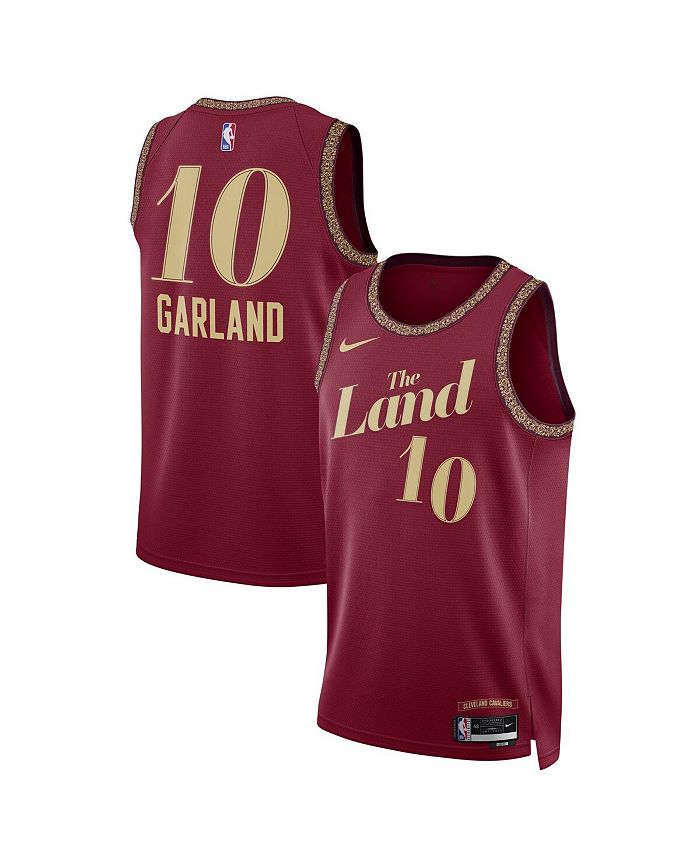 

Мужская и женская майка Darius Garland Wine Cleveland Cavaliers 2023/24 Swingman — City Edition Nike, фиолетовый