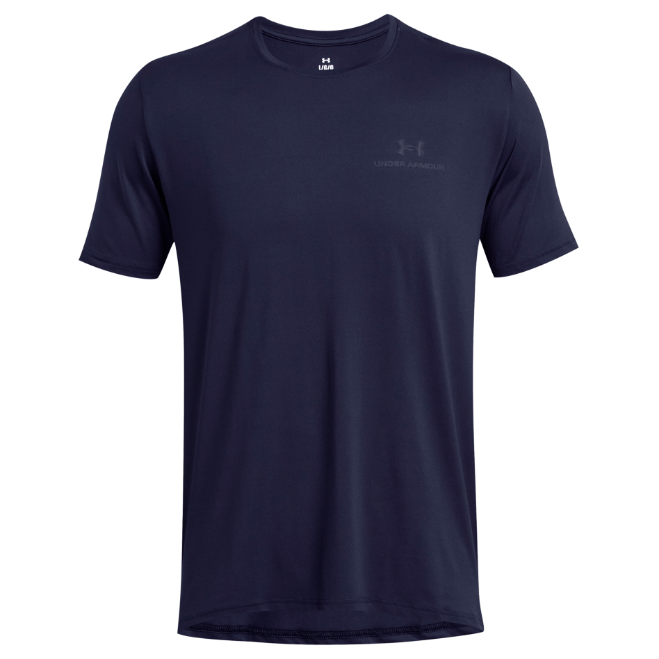Функциональная рубашка Under Armour Vanish Energy S/S, цвет Midnight Navy футболка under armour с короткими рукавами under armour светло серый