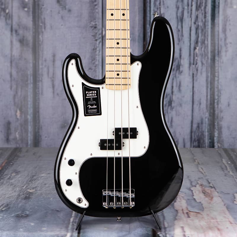 Басс гитара Fender Player Precision Bass Left-Handed, Black фото
