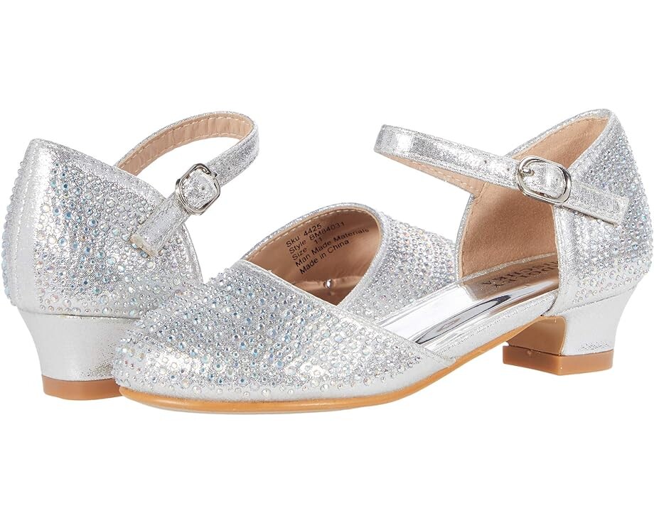 

Туфли Badgley Mischka Giselle Studded Shoe, серебряный