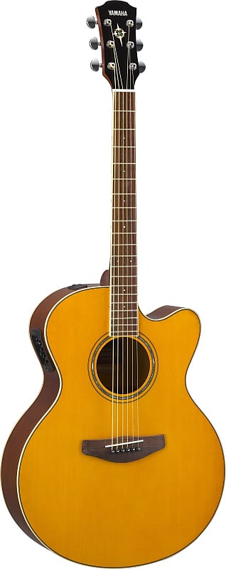 Акустическая гитара Yamaha CPX600 Acoustic-Electric Guitar Vintage Tint
