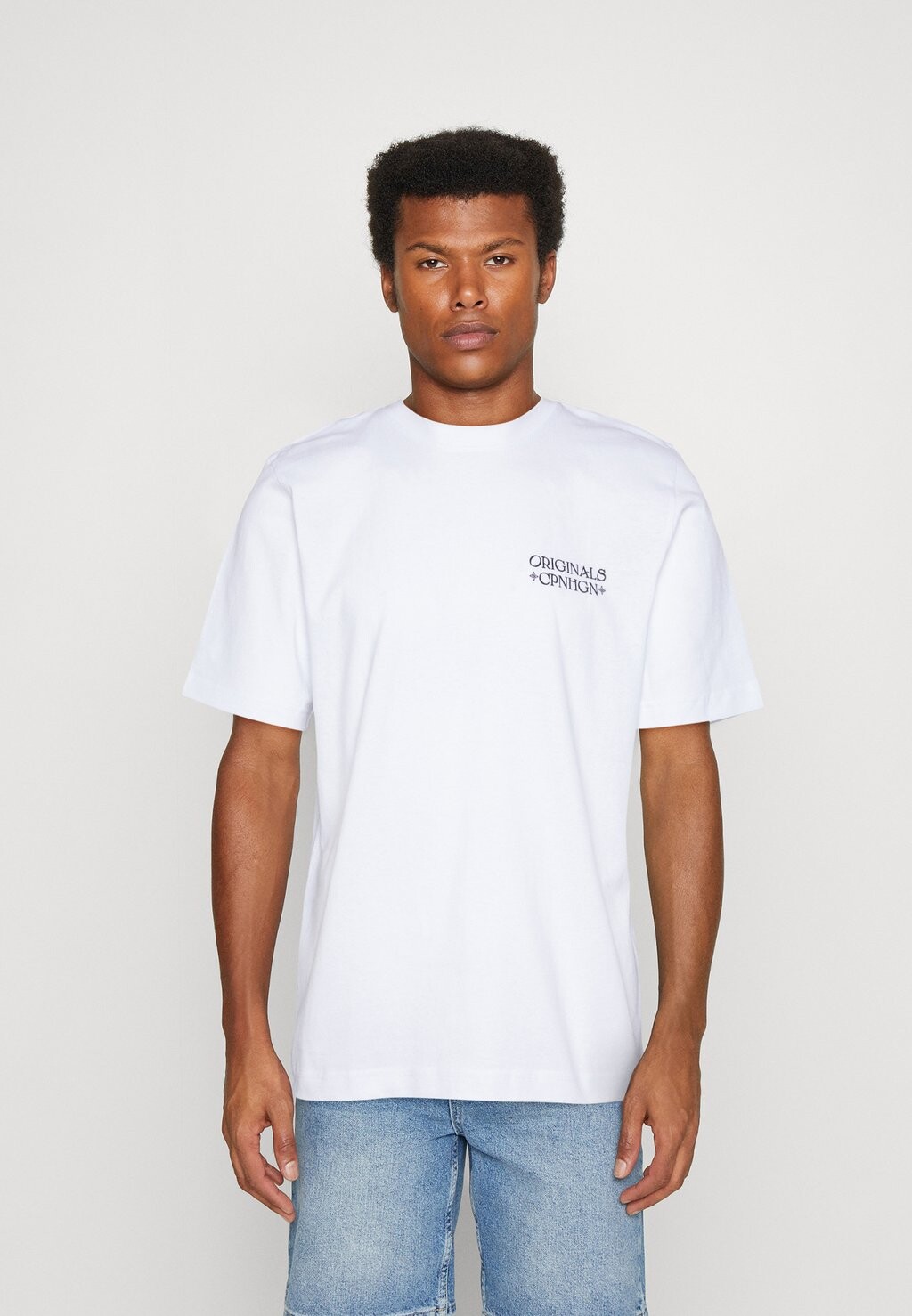 

Футболка с принтом Jack & Jones, белый