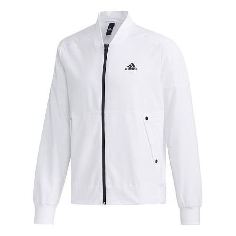 Куртка adidas O2 JKT 3S Bomb Casual Sports Jacket White, белый