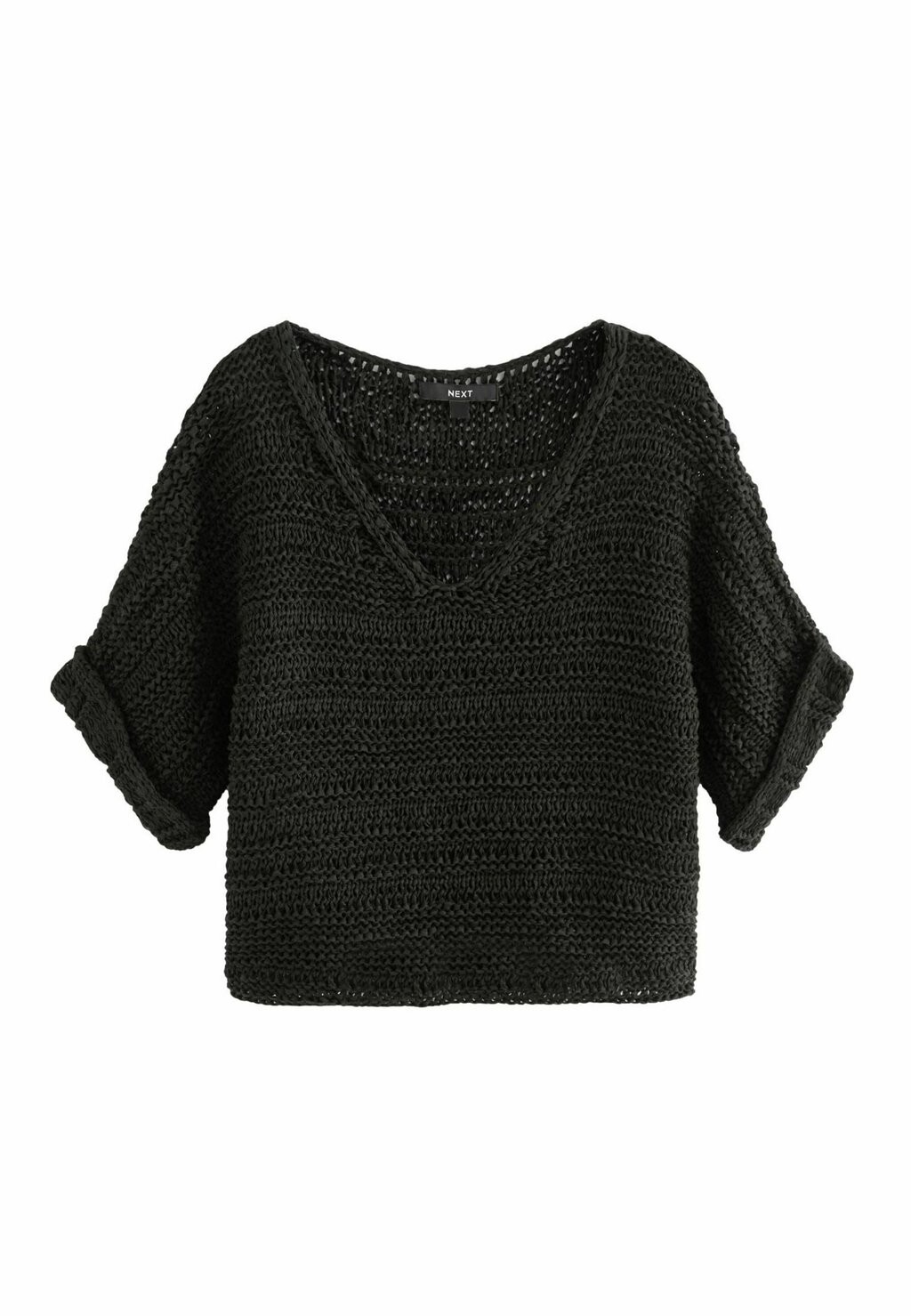 

Футболка с принтом Short Sleeve Stitch Next, черная
