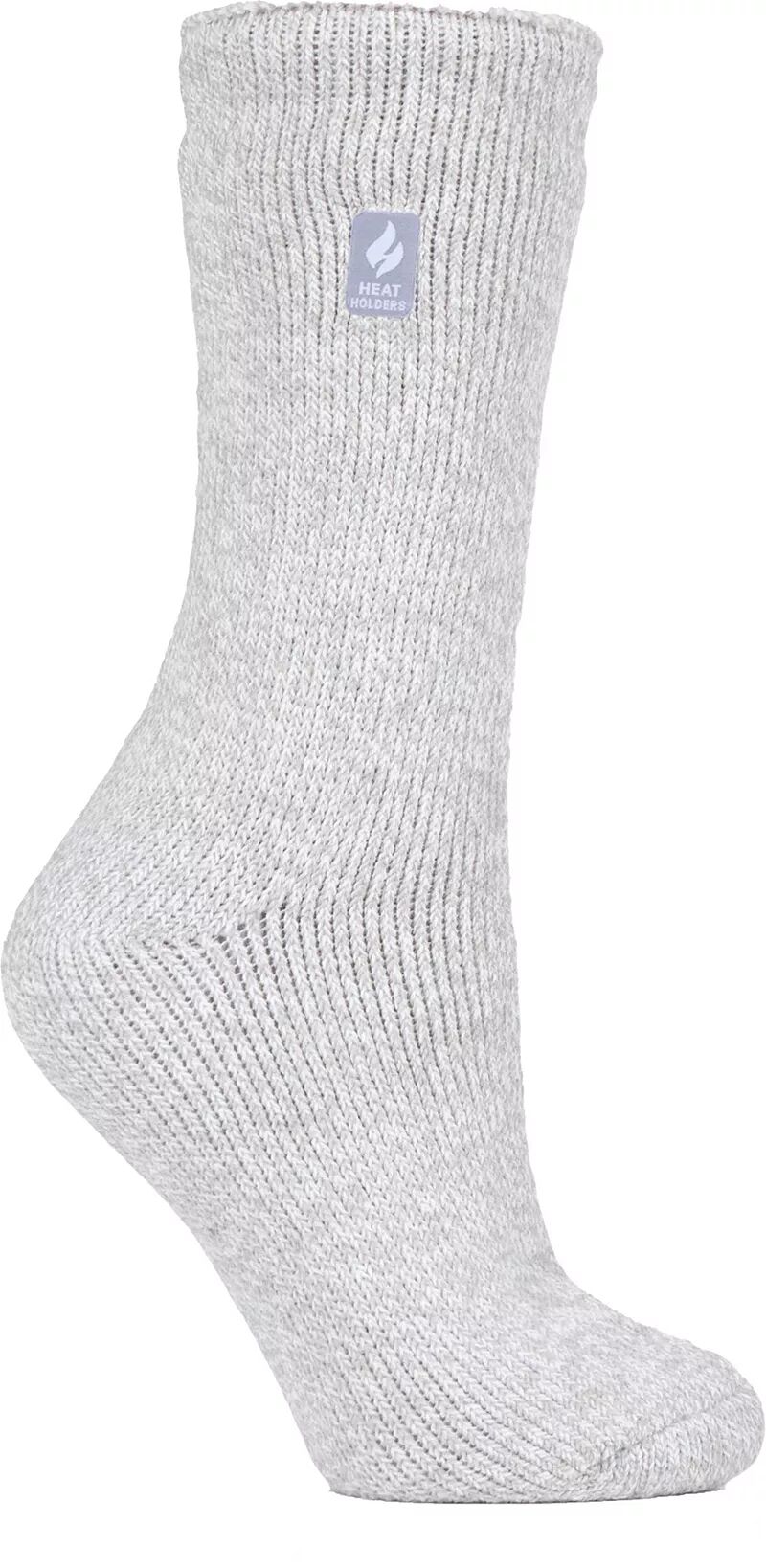 Женские носки Heat Holders Primrose Twist Crew, светло-серый шапка heat trick светло серый меланж