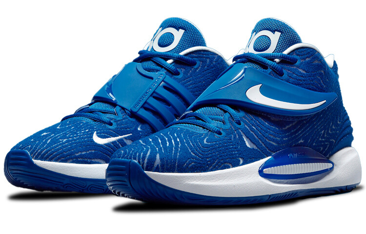 

Баскетбольные кроссовки Nike KD 14 TB синий/белый