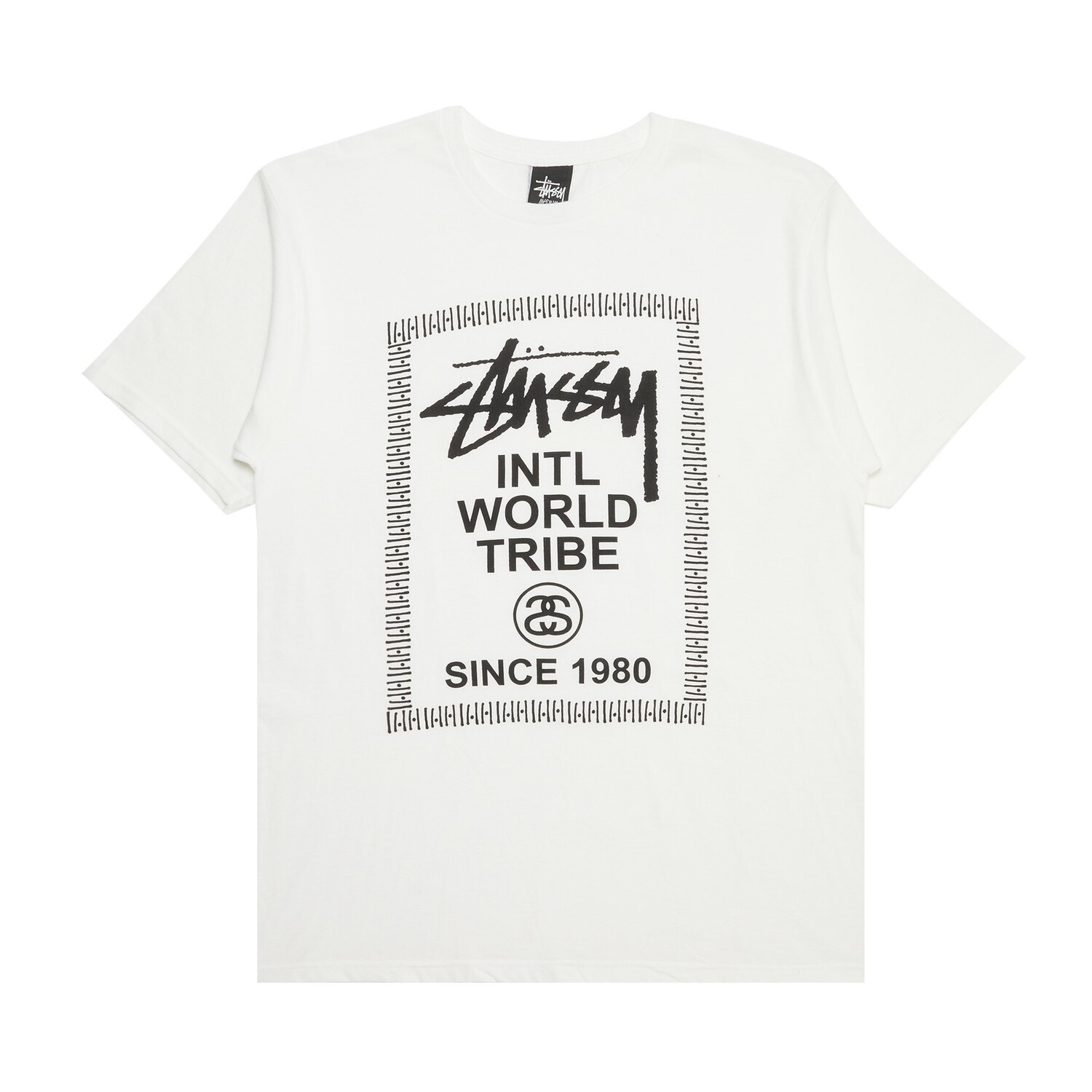 

Стасси, международный Футболка World Tribe с 1980 года Белая, Белый