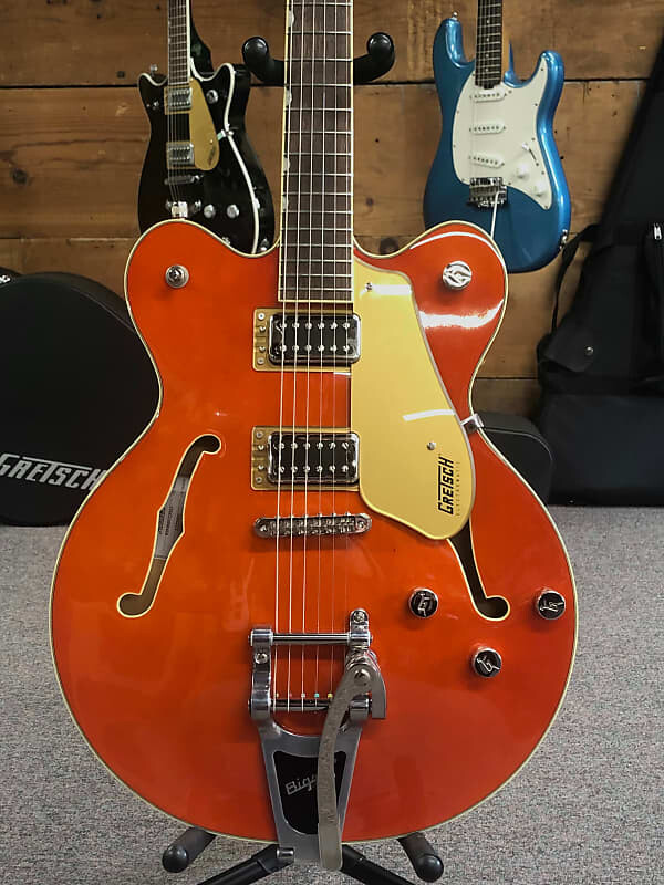 

Электрогитара Gretsch G5622T Electromatic Center Block Double Cutaway with Bigsby, Laurel Fretboard 2023 - Orange Stain