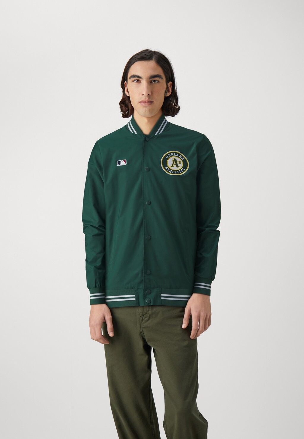 

Куртка-бомбер MLB OAKLAND ATHLETICS CORE JACKET '47, цвет dark green