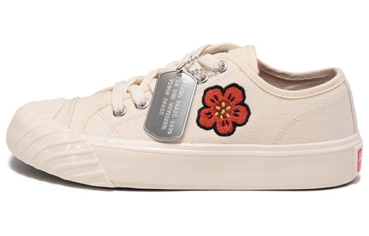 

Женские парусиновые туфли KENZO Boke Flower Series, Cream