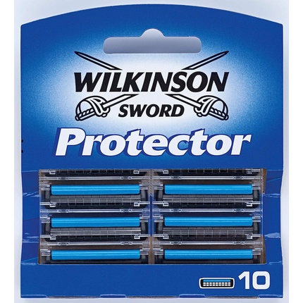 Запасные картриджи для бритвенных лезвий Protector 133 — упаковка из 10 шт., Wilkinson Sword фотографии