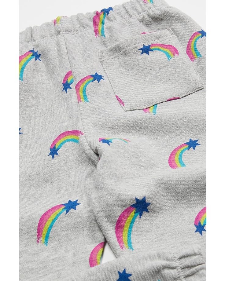 

Брюки Hatley Rainbow Stars Baggy Track Pants, серый