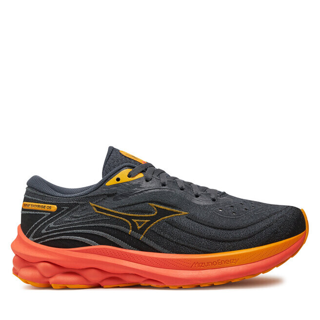 

Кроссовки Mizuno Wave Skyrise 5 J1GC2409 Turbulence/Citrus/Nasturtium 1, черный