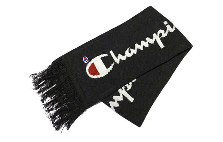 

Вязаный шарф унисекс Champion, Black