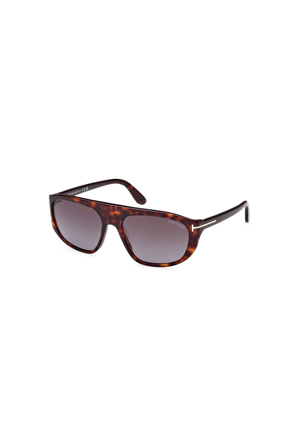 Солнцезащитные очки Tom Ford, светло-коричневые дымчато-серые с градиентом
