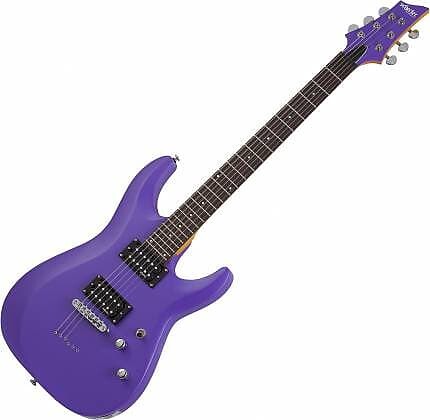 

Электрогитара Schecter C-6 Deluxe 6-String RH Electric Guitar-Satin Purple, 429