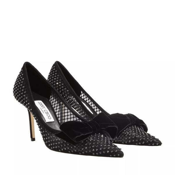 

Туфли love 85 pumps black/hematite Jimmy Choo, черный