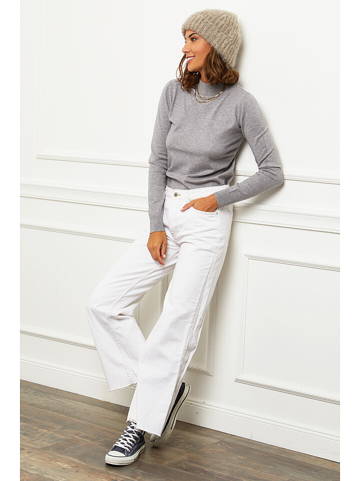 

Свитер Soft Cashmere Rollkragen, серый