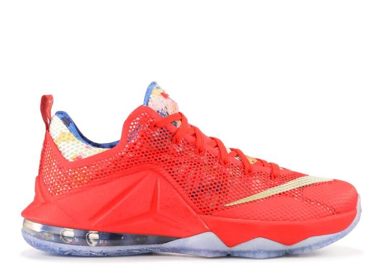 

Кроссовки Nike LEBRON 12 LOW 'TRAIN WRECK' SAMPLE, разноцветный