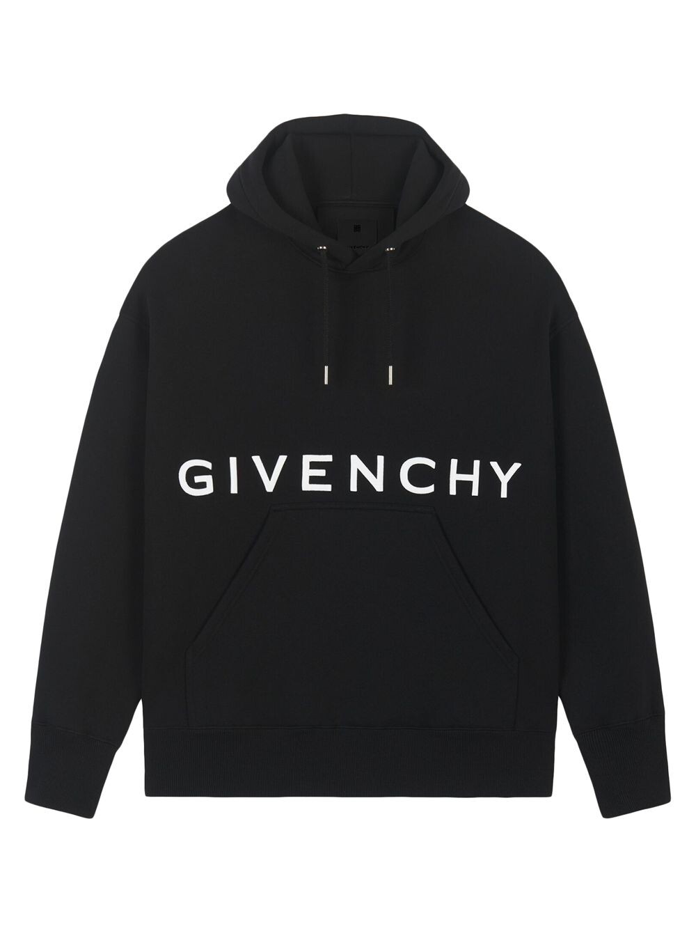 

Толстовка с капюшоном с вышитым логотипом Givenchy, черный