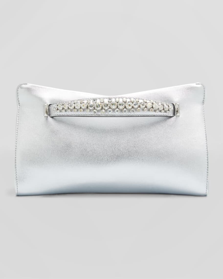 

Металлический клатч Venus Crystal Jimmy Choo
