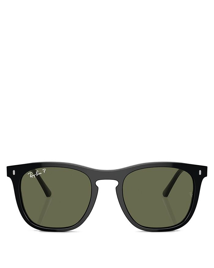 

Квадратные солнцезащитные очки Ray-Ban, 53 мм, черный