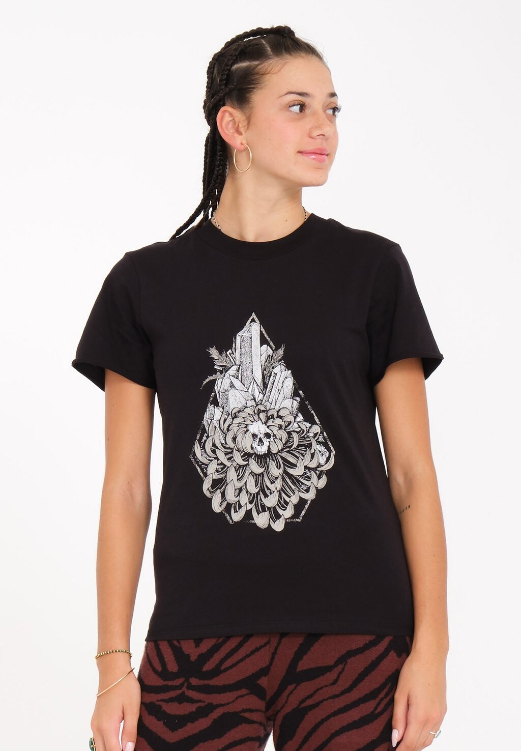 

Футболка с принтом Radical Daze Volcom, черный