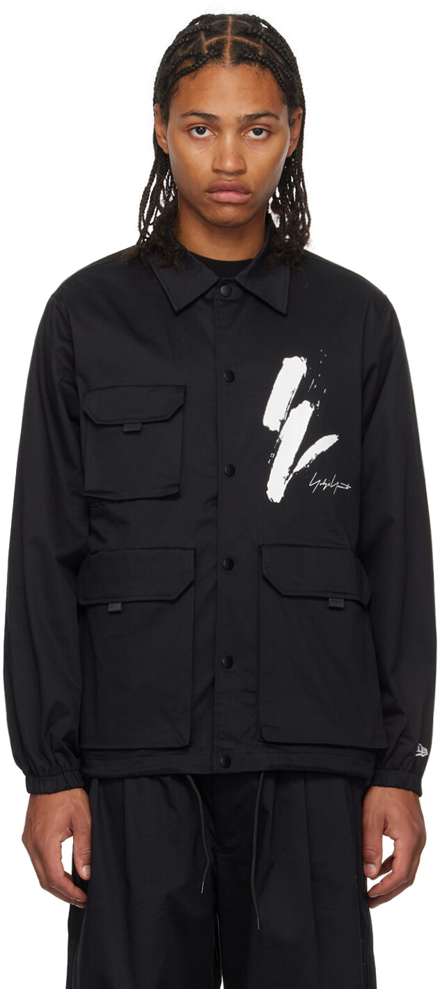 

Черная куртка New Era Edition Yohji Yamamoto, Черный