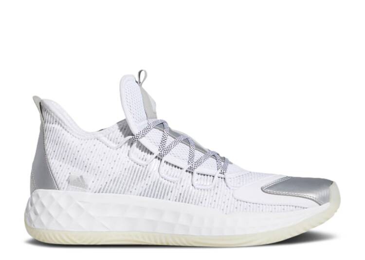 

Кроссовки Adidas PRO BOOST LOW 'WHITE SILVER METALLIC', белый, Белый;серый
