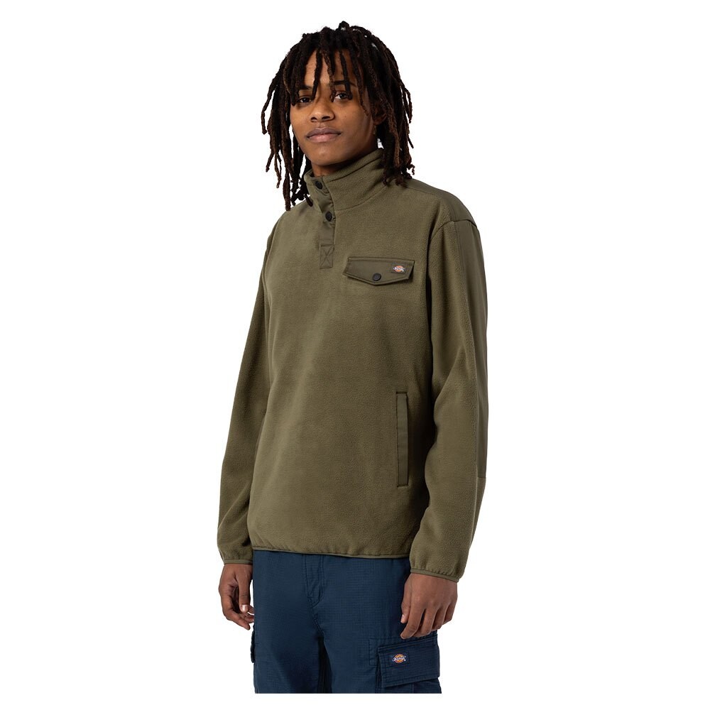 

Толстовка на молнии Dickies Port Allen, зеленый
