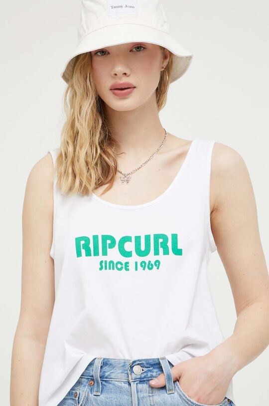 

Хлопковый топ Rip Curl, белый