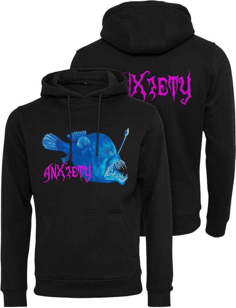 

Толстовка Mister Tee Hoodie Anxiety Hoody, черный