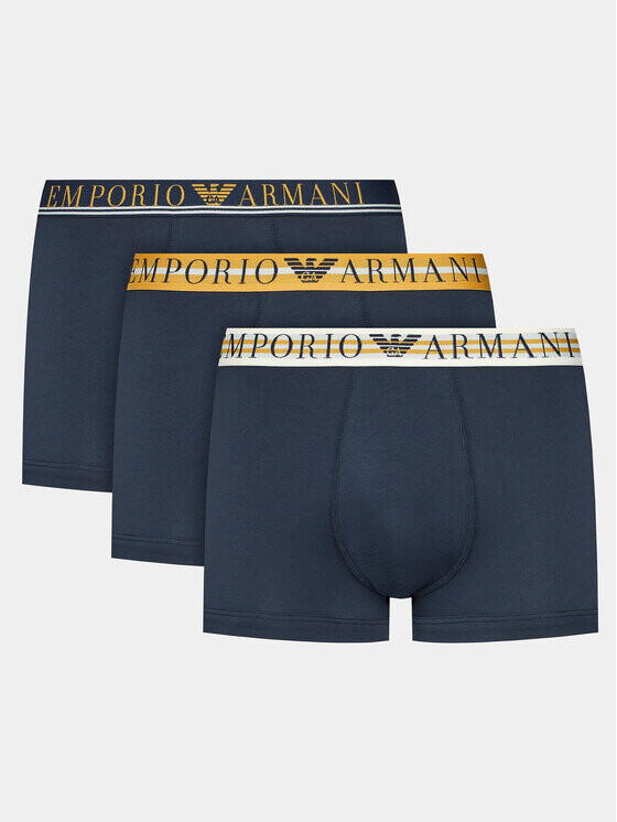 

Комплект из 3 боксеров Emporio Armani Underwear, синий