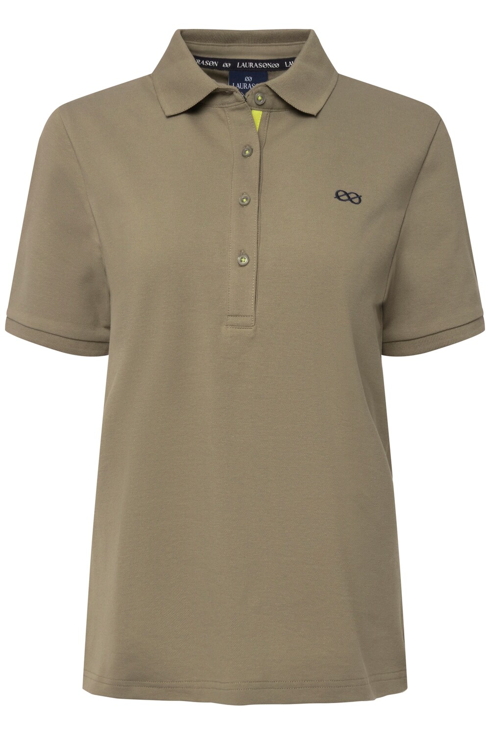 

Футболка LAURASØN Polo, цвет stein grau