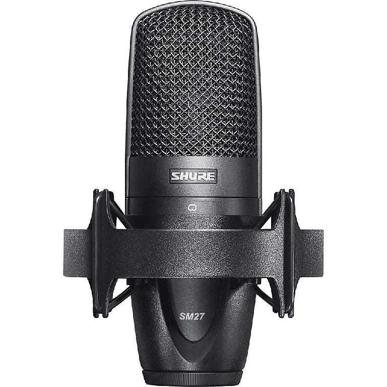 Студийный конденсаторный микрофон Shure SM27-SC superlux cmh8bh конденсаторный микрофон с большой диафрагмой