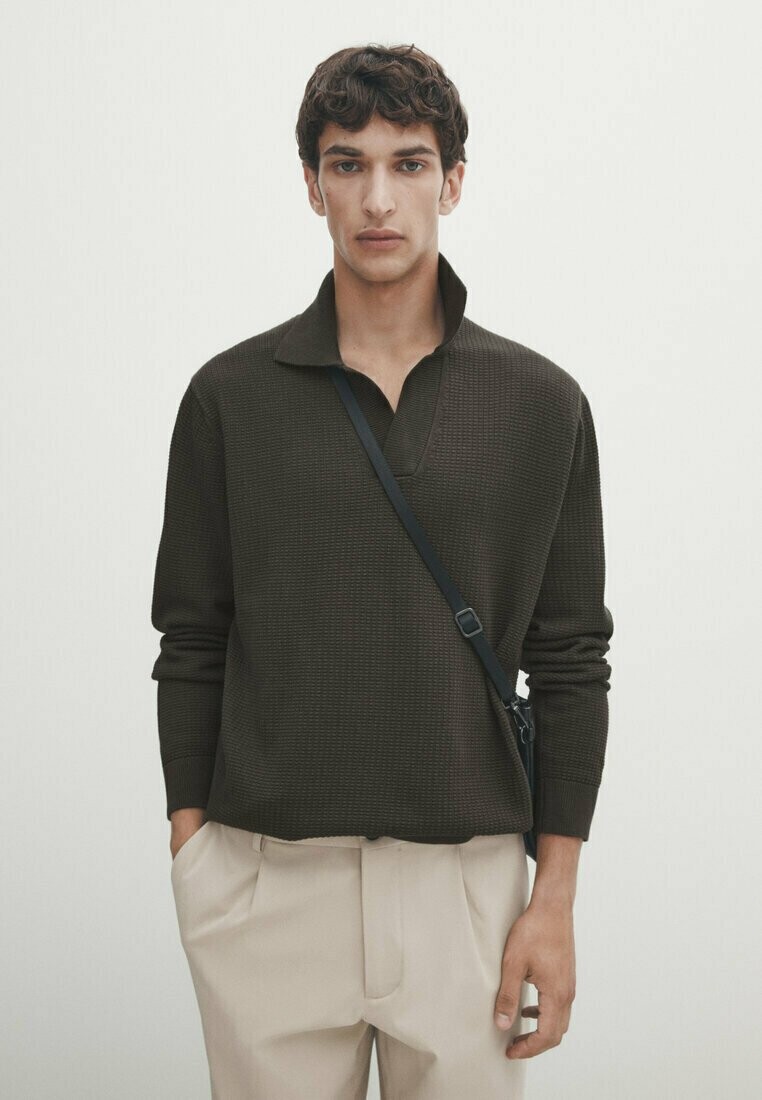 

Свитер Massimo Dutti, темно-серый