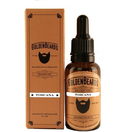 

[T] Органическое масло для бороды Toscana 30 мл Golden Beards 100% органическое миндальное масло жожоба и арганы для настоящей бороды Стоп зуд бороды Лучшая растущая борода Лучший продукт для смягчения бороды Идеальный подарочный набор для бороды или наб