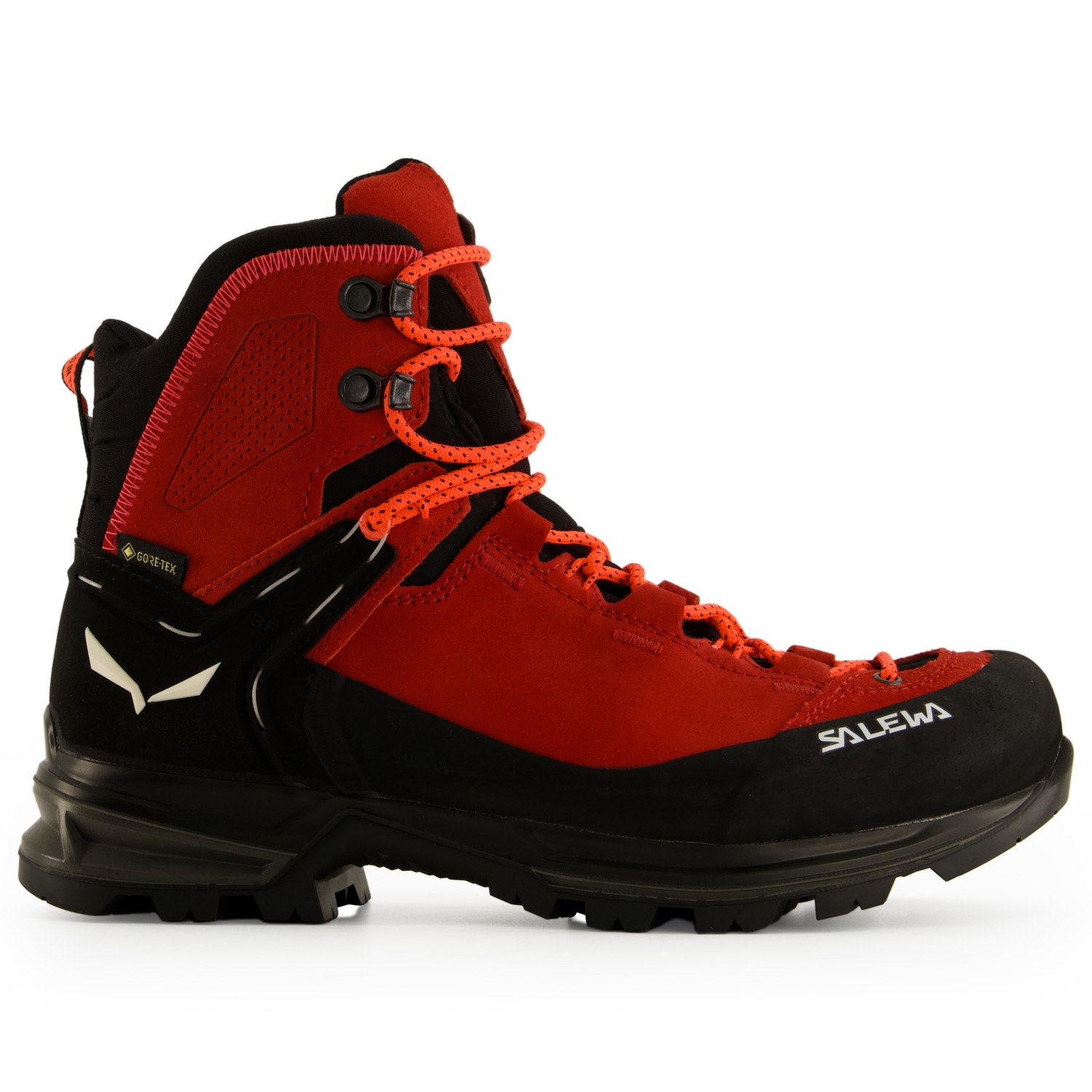 Ботинки для прогулки Salewa Women's Mountain Trainer 2 Mid GTX, цвет Red Dahlia/Black