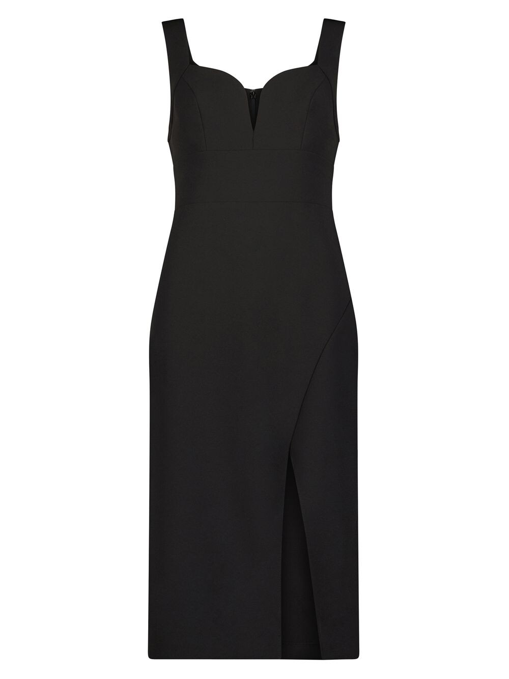 

Платье миди Sweetheart Body-Con BCBGMAXAZRIA, черный