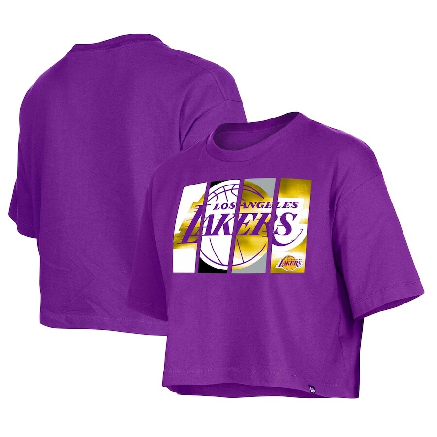 

Футболка с коротким рукавом New Era Los Angeles Lakers, фиолетовый