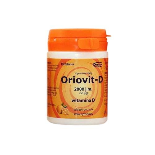Ориовит Д2000, 100 таблеток Orion Pharma ориовит д1000 100 таблеток orion pharma