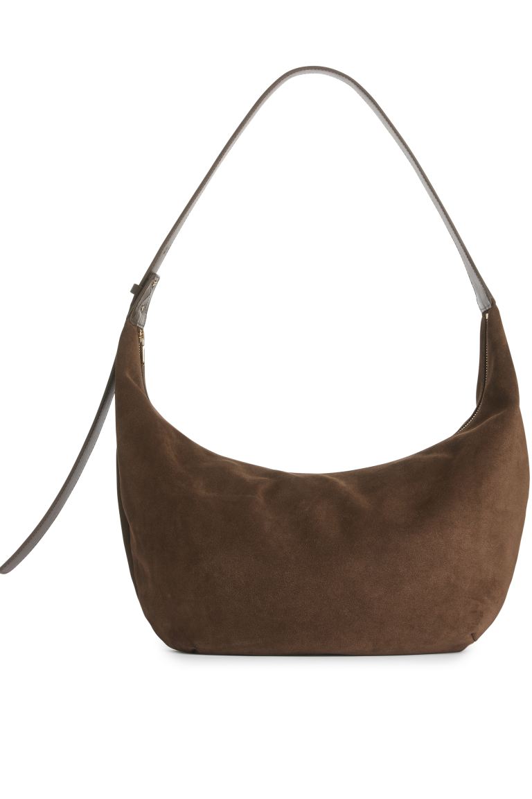 Изогнутый карман Arket, коричневый сумка торба qwen регулируемый ремень коричневый