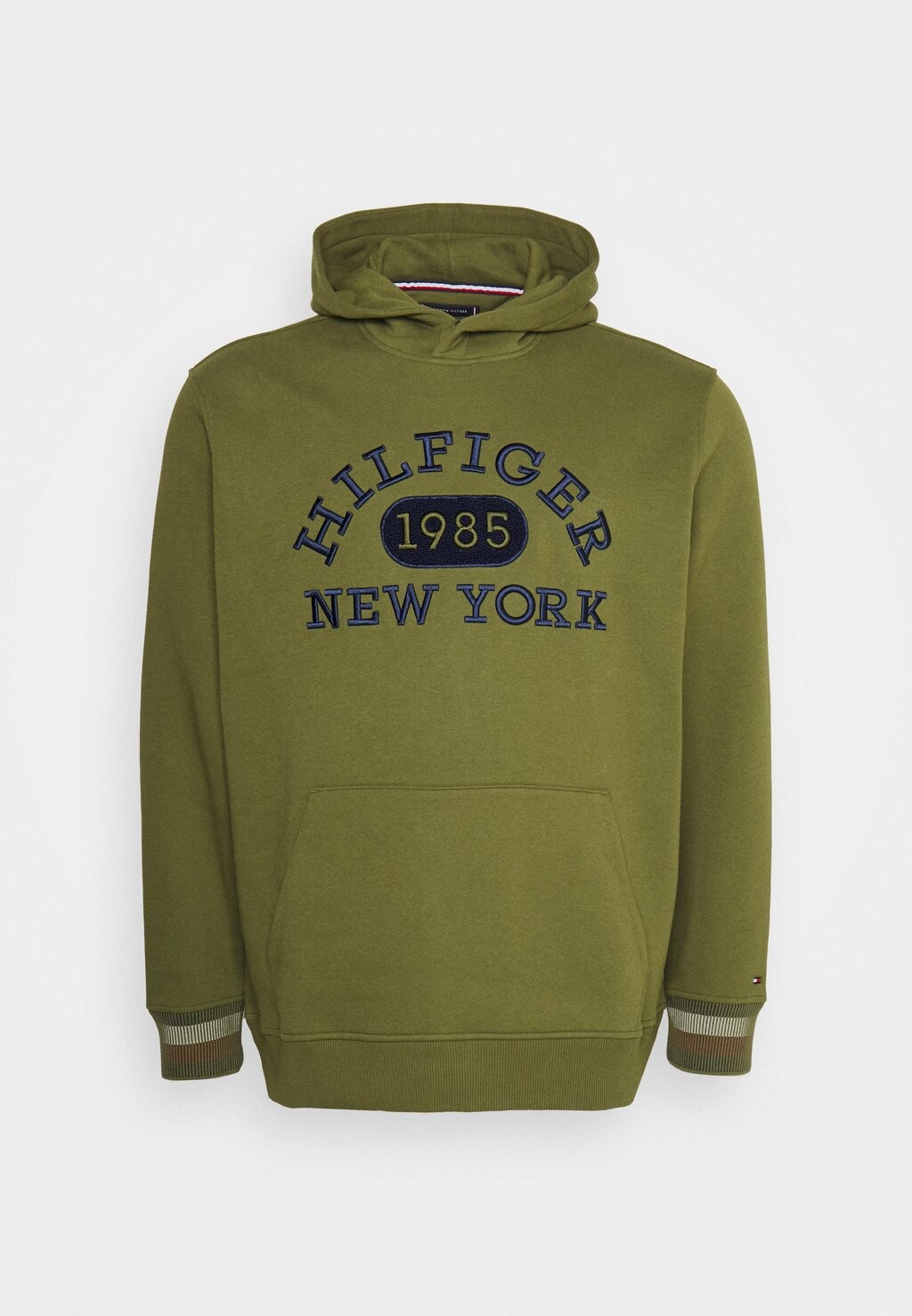 

Толстовка MONOTYPE COLLEGIATE HOODIE PLUS SIZE Tommy Hilfiger, паттинг-зеленый
