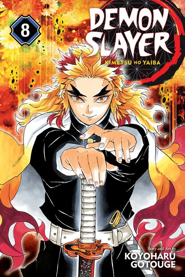 

Манга Demon Slayer: Kimetsu no Yaiba Manga Volume 8