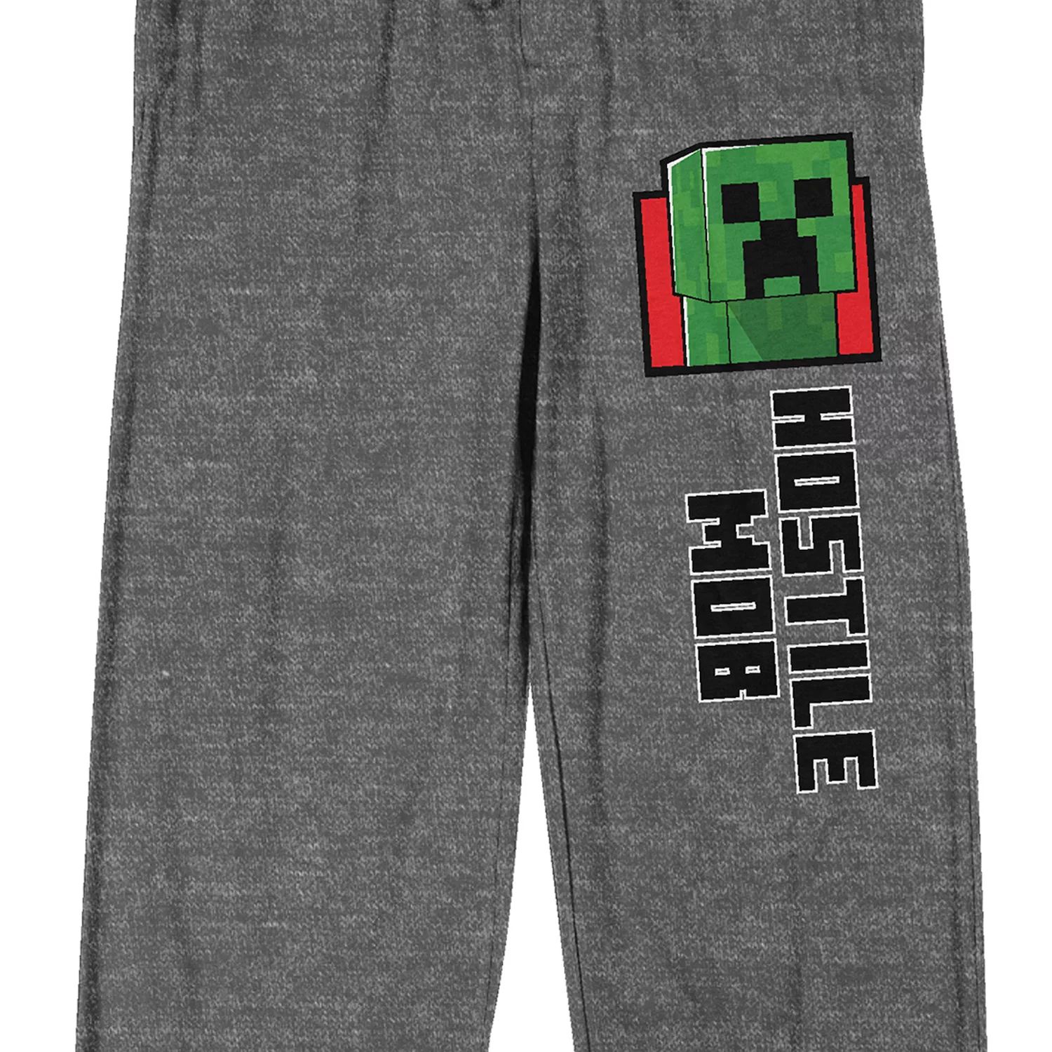 Мужские пижамы Minecraft Creeper Hostile Mob Licensed Character футболка minecraft – hostile baby mobs черная