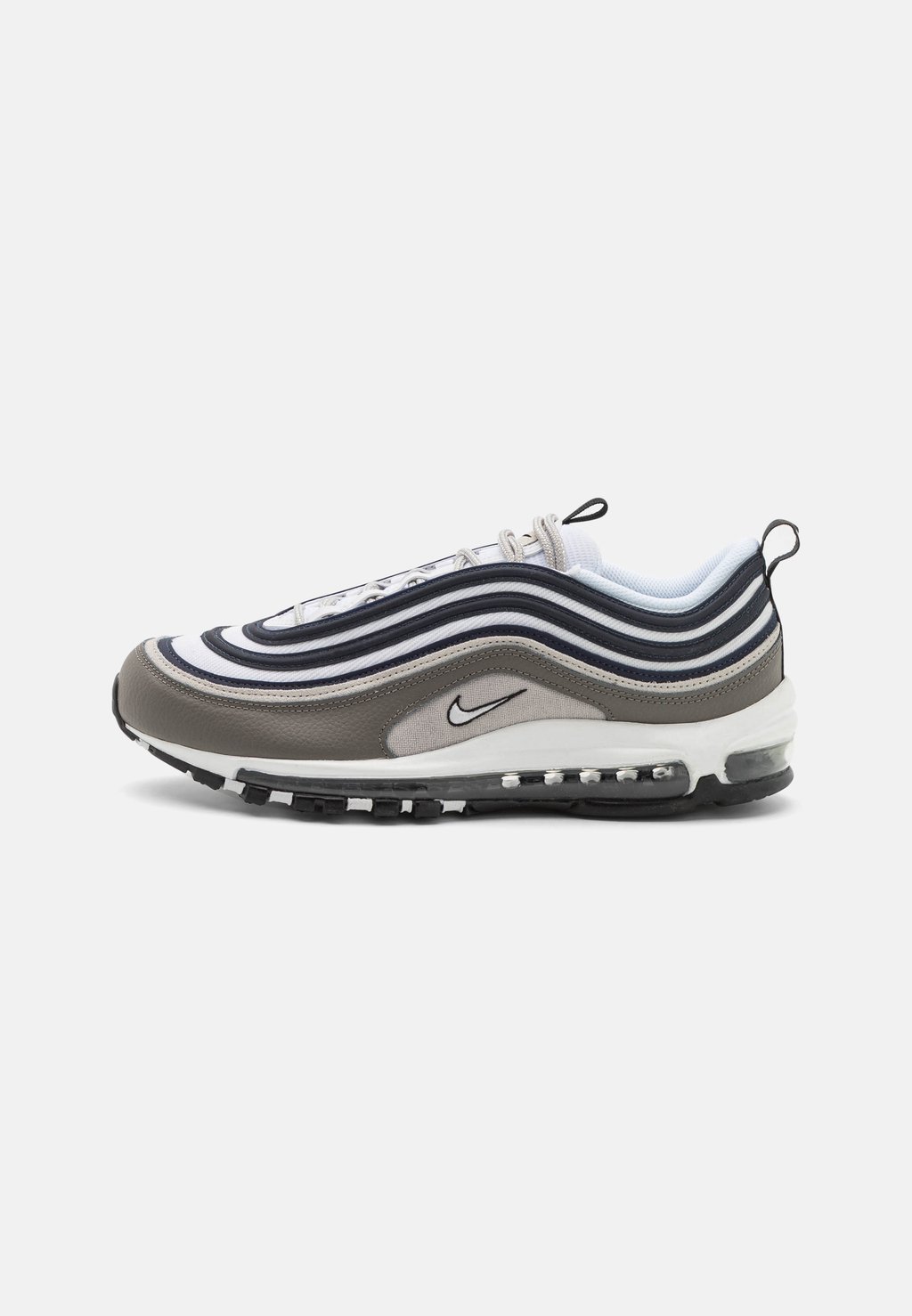 

Низкие кроссовки NIKE AIR MAX 97 SE Nike, олово/белый/светлая кость/черный/обсидиан/легкая железная руда